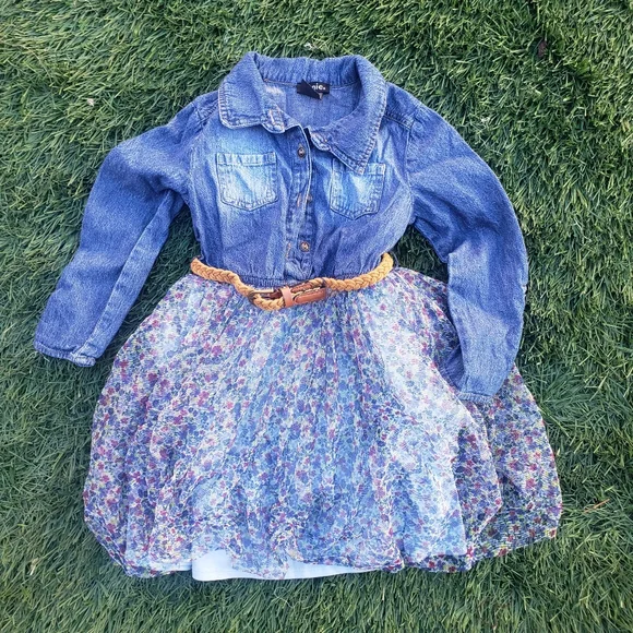 2 Denim Tutu Dresses (6) - Picture 2 of 10